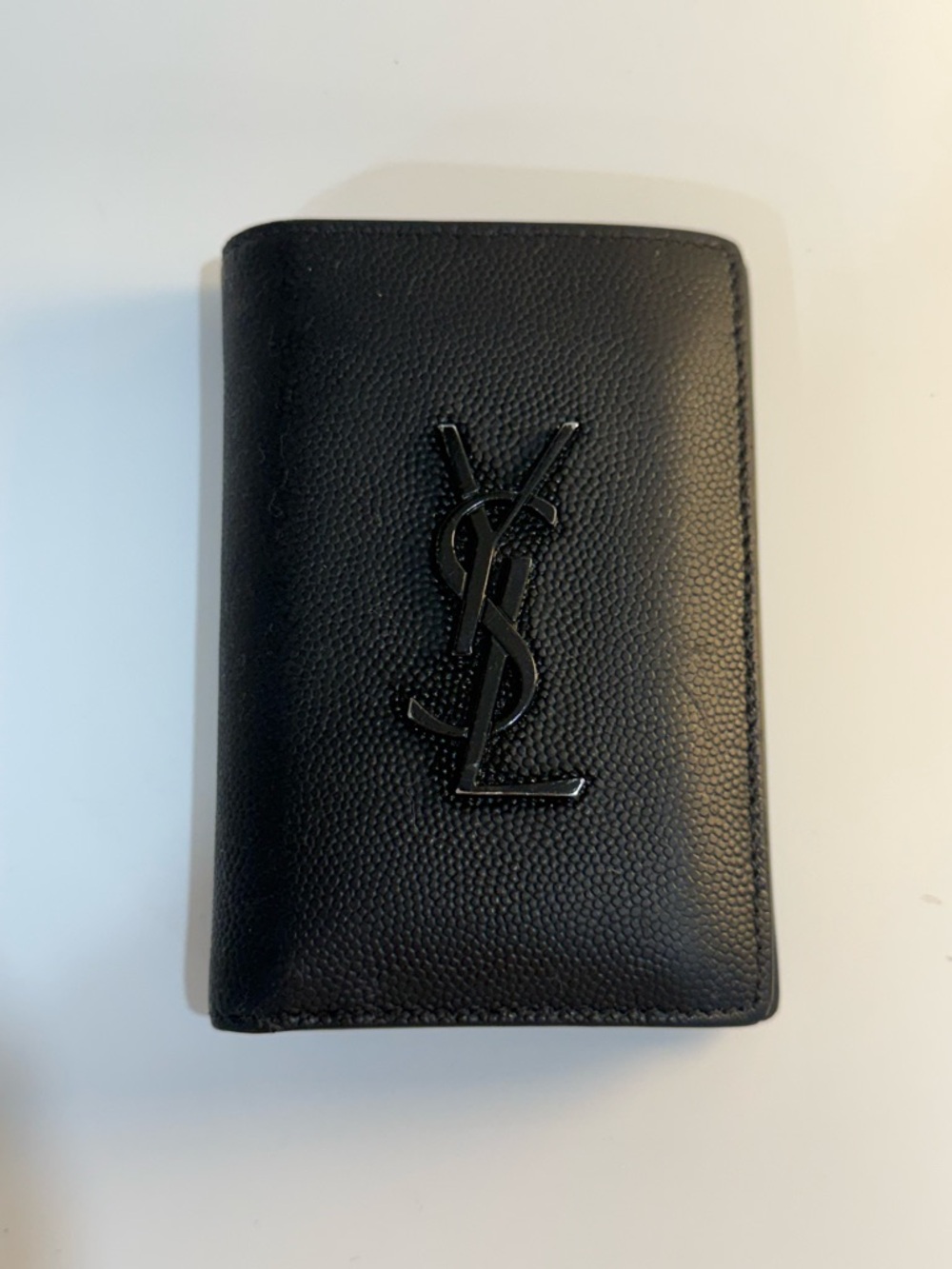 Saint Laurent YSL | Cassandre Credit Card Wallet | Black - Picture 3 of 14